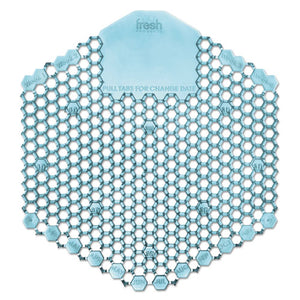 Wave 3d Urinal Deodorizer Screen, Blue, Ocean Mist Fragrance, 10 Screens-box