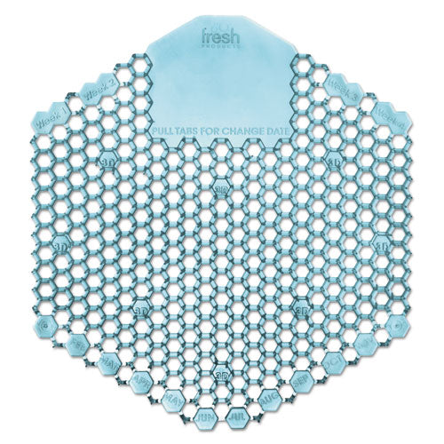 Wave 3d Urinal Deodorizer Screen, Blue, Ocean Mist Fragrance, 10 Screens-box