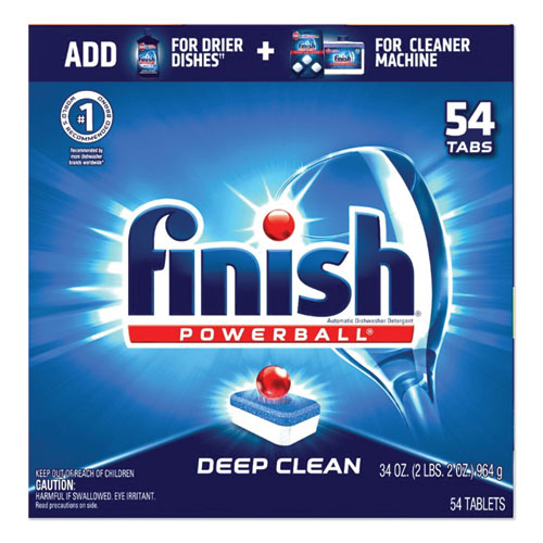 Powerball Dishwasher Tabs, Fresh Scent, 85-box