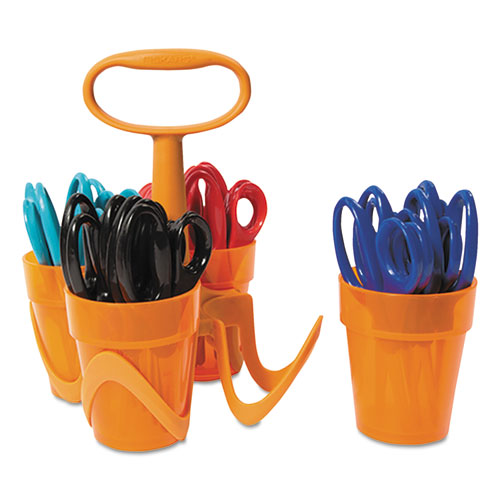 Classpack Caddy, 5" Long, 1.6" Cut Length, Assorted Straight Handles, 24-set