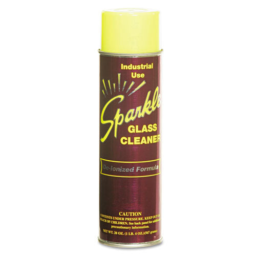 Glass Cleaner, 20oz Aerosol