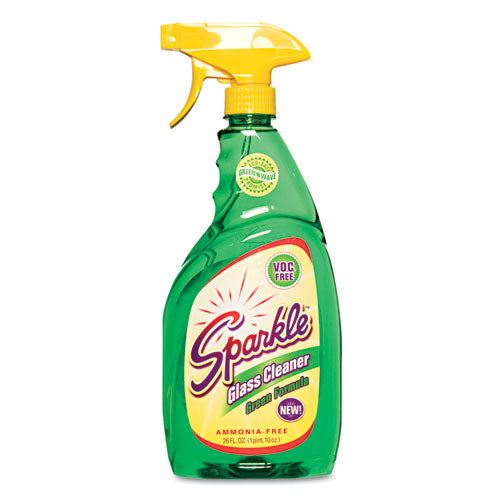 Green Formula Glass Cleaner, 33.8 Oz Bottle