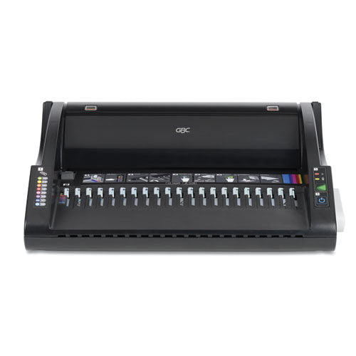 Combbind C110e Electric Binding Machine, Binds 330, Punches 15, Black