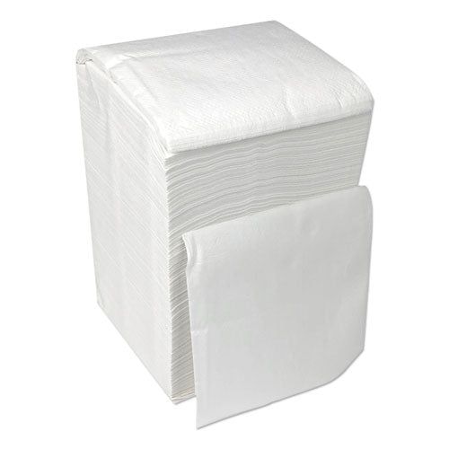 Cocktail Napkins, 1-ply, 9w X 4.5d, Black, 4,000-carton
