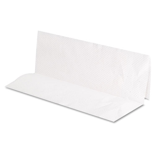 Folded Paper Towels, Multifold, 9 X 9 9-20, White, 250 Towels-pack, 16 Packs-ct