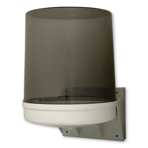 Center Pull Towel Dispenser, 10 1-2" X 9" X 14 1-2", Transparent