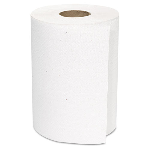 Hardwound Roll Towels, White, 8" X 350 Ft, 12 Rolls-carton