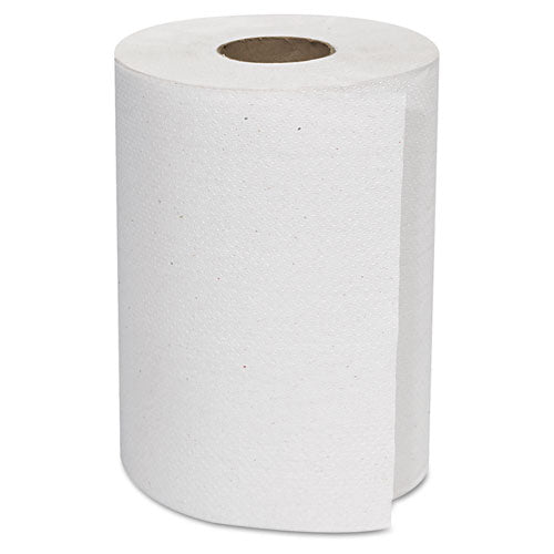 Hardwound Roll Towels, White, 8" X 350 Ft, 12 Rolls-carton