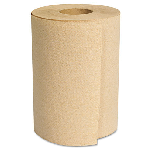 Hardwound Roll Towels, Natural, 8" X 350ft, 12 Rolls-carton