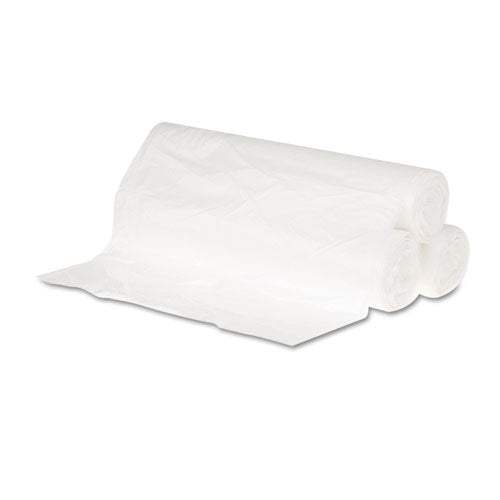 High Density Can Liners, 10 Gal, 6 Microns, 24" X 23", Natural, 1,000-carton