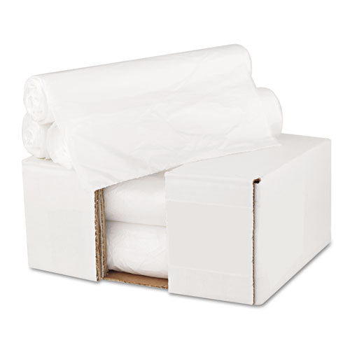 High-density Can Liners, 16 Gal, 6 Microns, 24" X 31", Natural, 1,000-carton
