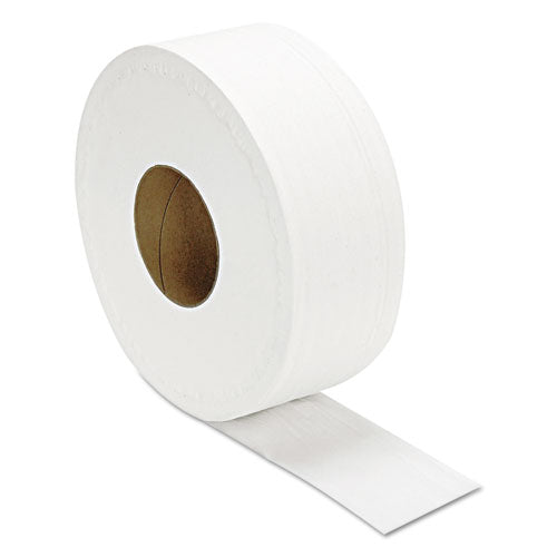 Jumbo Bathroom Tissue, Septic Safe, 2-ply, White, 650 Ft, 12 Roll-carton