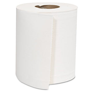 Center-pull Roll Towels, 2-ply, White, 8 X 10, 600-roll, 6 Rolls-carton