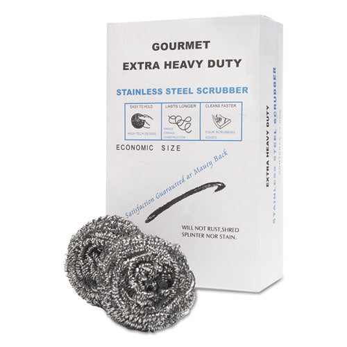 Stainless Steel Scrubber, 12-box, 6 Boxes-carton