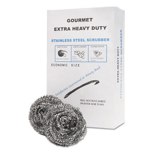 Stainless Steel Scrubber, 12-box, 6 Boxes-carton