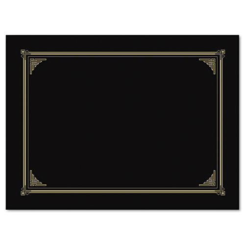 Certificate-document Cover, 12 1-2 X 9 3-4, Metallic Gray, 6-pack