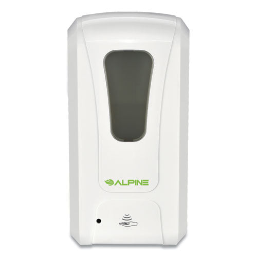 Liquid Hand Sanitizer-soap Dispenser, 1,000 Ml, 6 X 4.48 X 11.1, White