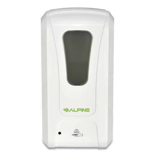 Liquid Hand Sanitizer-soap Dispenser, 1,000 Ml, 6 X 4.48 X 11.1, White