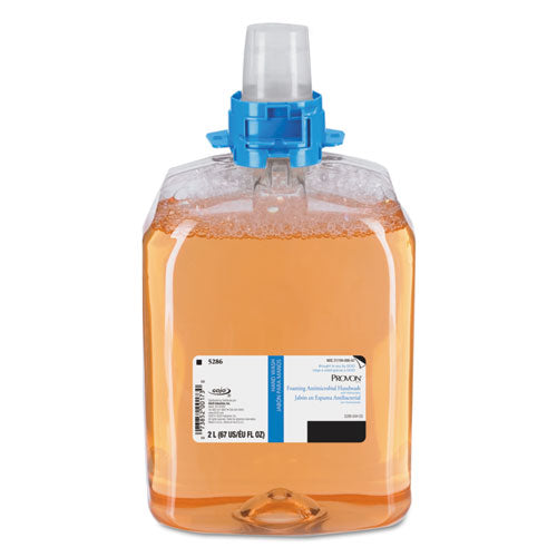 Foaming Antimicrobial Handwash With Moisturizers, Light Fruity Scent, 1250 Ml Refill, 4-carton