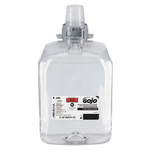 E2 Foam Handwash With Pcmx F-fmx-20 Dispensers, 2000 Ml Refill, 2-carton