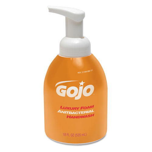 Luxury Foam Antibacterial Handwash, Orange Blossom, 535 Ml Bottle, 4-carton