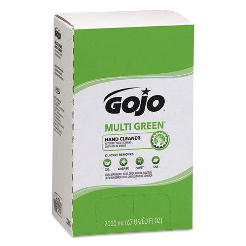 Multi Green Hand Cleaner Refill, 2000ml, Citrus Scent, Green, 4-carton