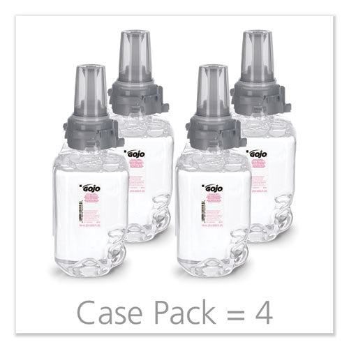 Clear & Mild Foam Handwash Refill, Fragrance-free, 700 Ml, Clear, 4-carton