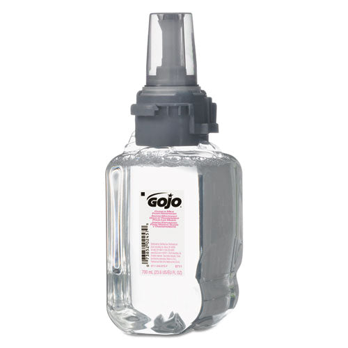 Clear & Mild Foam Handwash Refill, Fragrance-free, 700 Ml, Clear, 4-carton