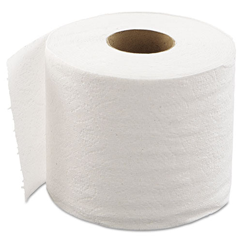 Embossed Bathroom Tissue, Septic Safe, 1-ply, White, 550-roll, 80 Rolls-carton