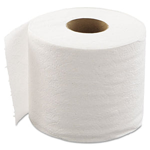 Embossed Bathroom Tissue, Septic Safe, 1-ply, White, 550-roll, 80 Rolls-carton