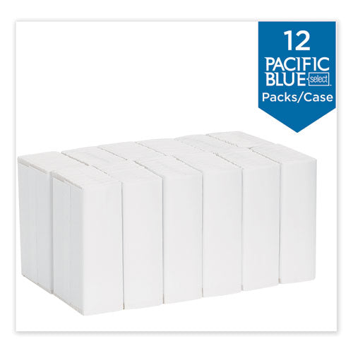 Pacific Blue Select C-fold Paper Towels, 10 1-10 X 13 1-5,white,120-pk,12 Pk-ct