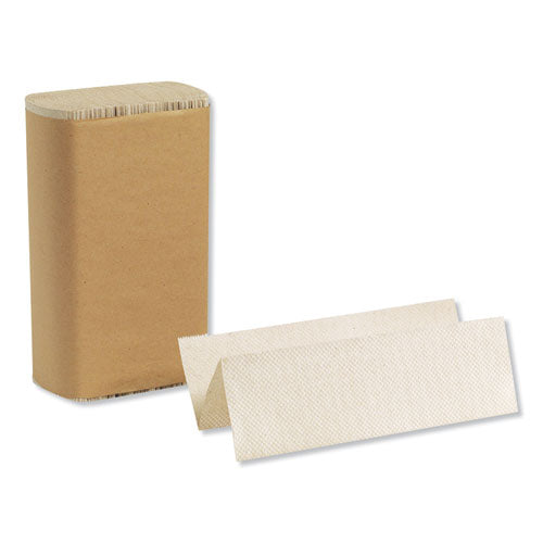 Pacific Blue Basic M-fold Paper Towels, 9.2 X 9.4, Brown, 250-pack, 16 Packs-carton