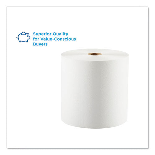 Pacific Blue Basic  Nonperf Paper Towels, 7  7-8 X 1000 Ft, White, 6 Rolls-ct