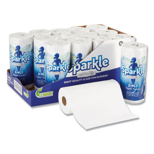 Sparkle Ps Perforated Paper Towel, White, 8 4-5 X 11, 85-roll, 15 Roll-carton