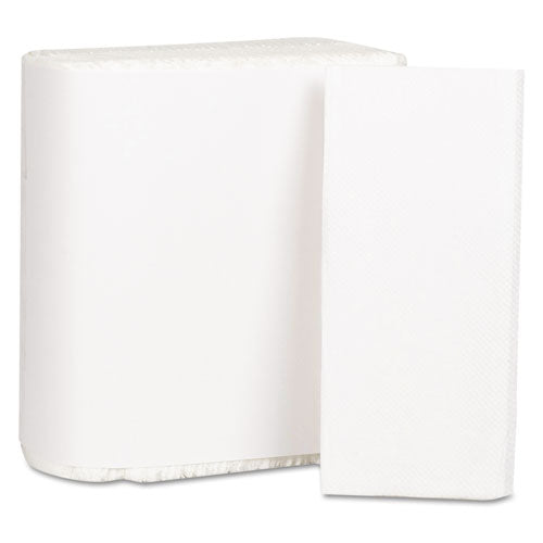 Acclaim Dinner Napkins, 1-ply, White, 15 X 17, 200-pack, 16 Pack-carton