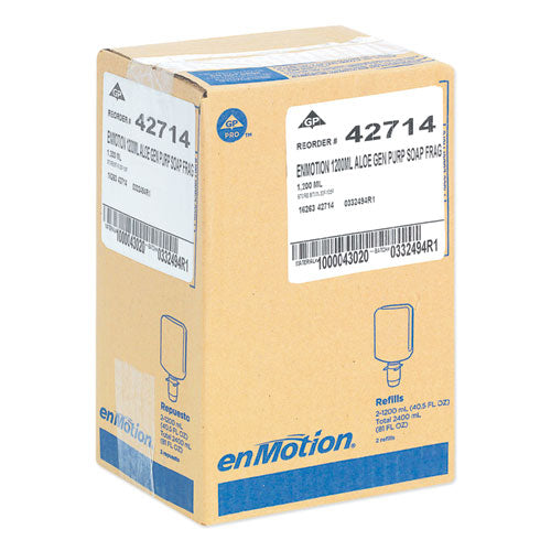 Gp Enmotion Automated Touchless Soap Refill, 1200 Ml, Unscented, 2-carton