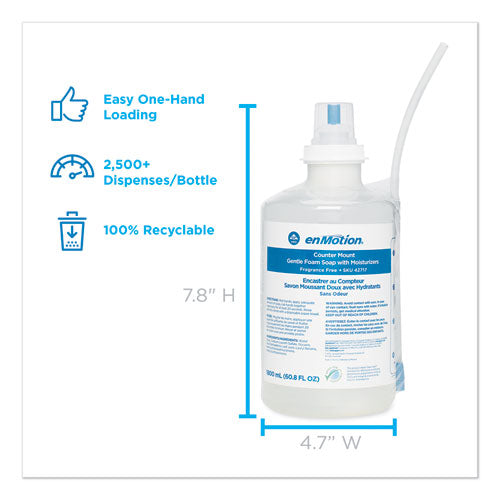 Gp Enmotion® Counter Mount Soap Refill, 1800 Ml, Fragrance-free, 2-carton