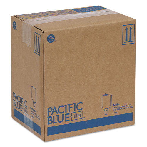 Pacific Blue Ultra Manual Dispenser Refill, 1200 Ml, Pacific Citrus, 4-carton