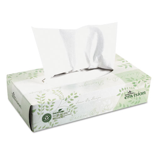 Facial Tissue, 2-ply, White, 100 Sheets-box, 30 Boxes-carton