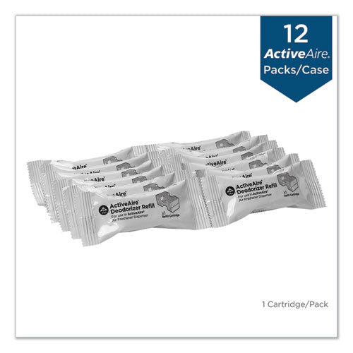 Activeaire Automated Freshener Dispenser Refill, Sunscape Mango, 12-carton