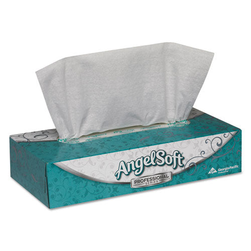 Premium Facial Tissue, 2-ply, White, Flat Box, 100 Sheets-box, 100-box