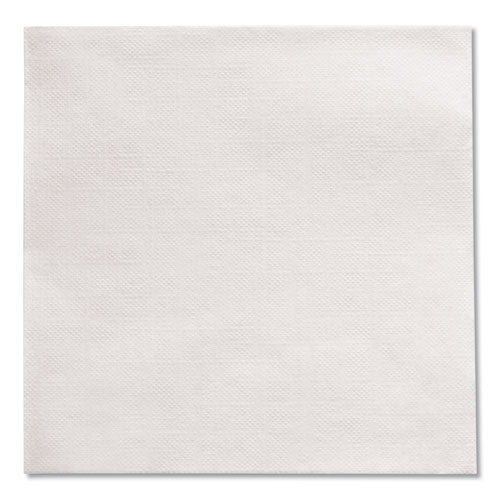 Beverage Napkins, Single-ply, 9 1-2 X 9 1-2, White, 4000-carton
