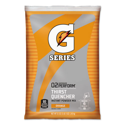 Original Powdered Drink Mix, Orange, 51oz Packets, 14-carton