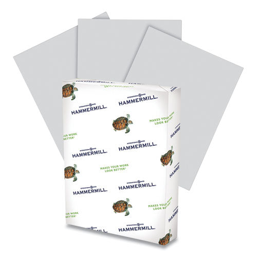 Colors Print Paper, 20lb, 8.5 X 11, Gray, 500-ream