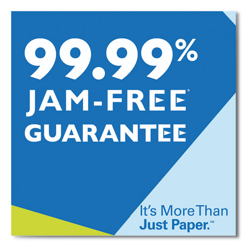 Premium Laser Print Paper, 98 Bright, 3-hole, 24lb, 8.5 X 11, White, 500-ream