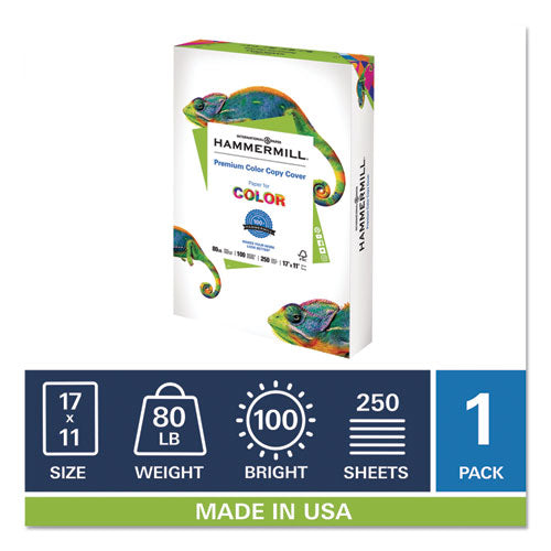 Premium Color Copy Cover, 100 Bright, 80lb, 17 X 11, 250-pack