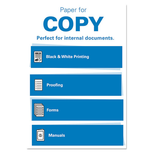Great White 30 Recycled Print Paper, 92 Bright, 20lb, 8.5 X 11, White, 500 Sheets-ream, 10 Reams-carton, 40 Cartons-pallet