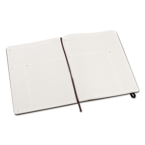 Professional Notebook, Narrow Rule, Black Cover, 9.75 X 7.5, 192 Sheets