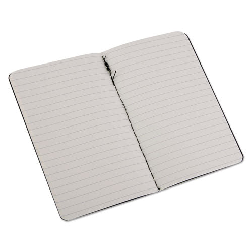 Cahier Journal, Narrow Rule, Black Cover, 5.5 X 3.5, 64 Sheets, 3-pack