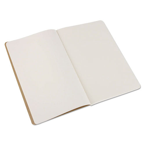 Cahier Journal, Unruled, Kraft Brown Cover, 8.25 X 5, 80 Sheets, 3-pack